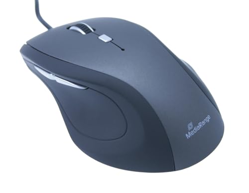 Media Range MROS202 Tapis de Souris Noir