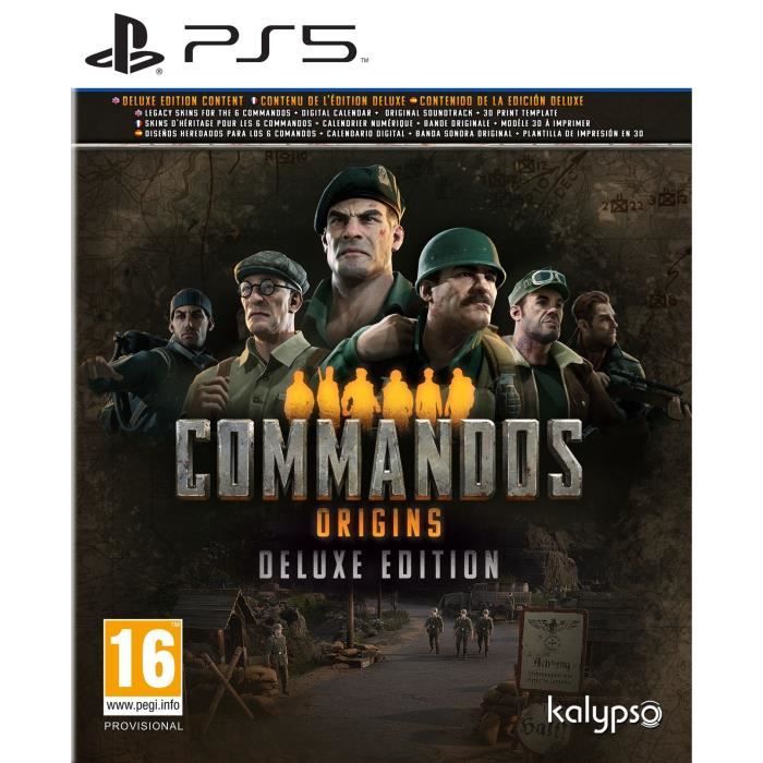 Commandos Origins deluxe - Jeu PS5