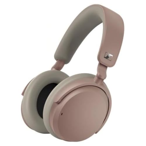 Sennheiser ACCENTUM – Casque Bluetooth sans Fil avec Micro, Réduction de Bruit Hybride (ANC), 50 h d’Autonomie, Confort Toute la Journée, Over Ear pour Les Études et Voyages, Taupe