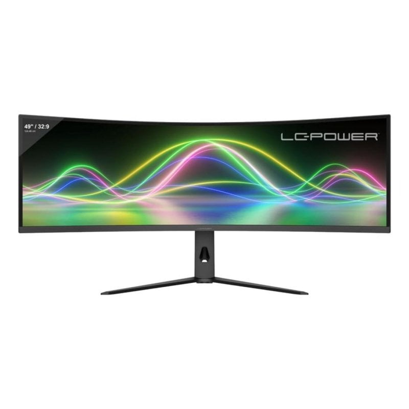 2-power Écran PC 2-POWER LC-M49QCK 49 Dual QHD 120Hz VA Courbé HDR10 Multitâche Hauteur réglable