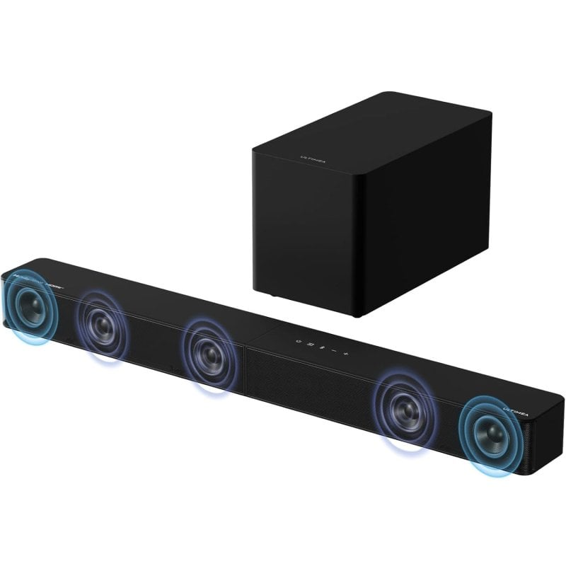 ultimea Barre de Son Ultimea Poseidon M60 BOOM 5.1 170W Bluetooth HDMI eARC Dolby Atmos