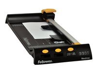 Fellowes Neutron A4 120, 10 feuilles, 32 cm, A4, Métal, Plastique, Graphite, Silver, Yellow, 700 g