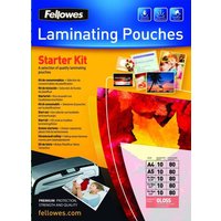 Kit de plastification Fellowes 80 Microns