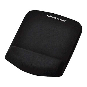 Fellowes Tapis de souris Repose poignet PlushTouch Black
