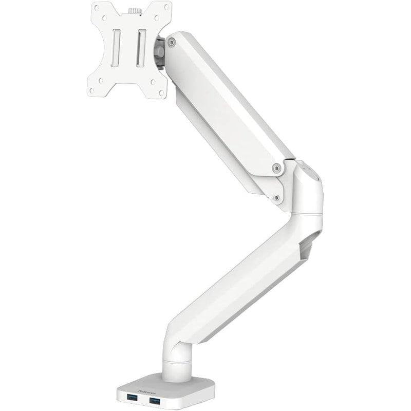 Fellowes Platinum Series Support Moniteur 1 Bras Bureau 32 VESA 75x75 à 100x100 Max 8Kg White