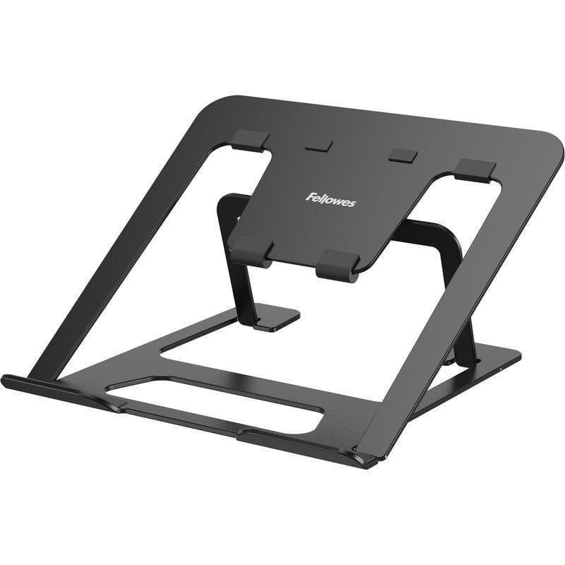Fellowes Alumia 100138868 Support Ordinateur Portable pour Bureau 15'' Max 5 kg Réglable Black