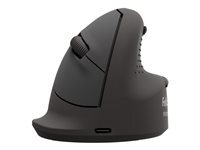 Fellowes Fellowes Breyta Plus - souris verticale - petit - Bluetooth, 2.4 GHz, USB-C - Black