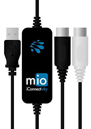 ICONNECTIVITY IMIO Interface Midi pour Mac Pc Noir