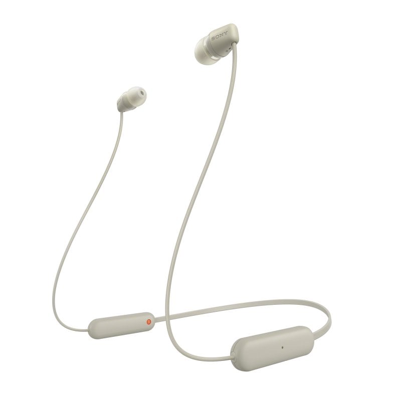 Sony Casque Bluetooth Sony WI-C100 Beige