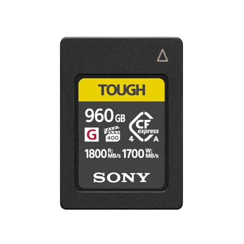 Sony CFexpress Carte mémoire Type A 960 Go CEA-G960T | Provenance France. Emballage securisé. Livré avec Facture dont TVA.