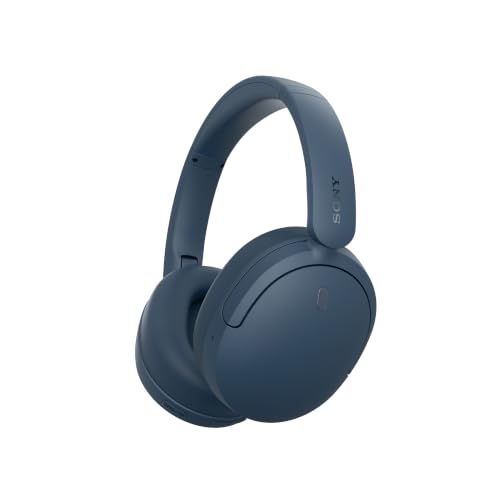 Sony WH-CH730N Casque Bluetooth sans Fil à réduction de Bruit - Bleu | Bluetooth, Noise Cancelling, pliable, 75h d’autonomie, charge rapide, égaliseur 10 bandes, 360 Reality Audio, iOS Android