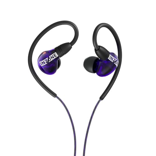 Sony INZONE E9 Écouteurs Gaming filaires Intra-Auriculaires | In-ear, développé avec Fnatic, son spatial à 360°, ajustement isolant du bruit, son optimisé pour les FPS, PC – Glass purple