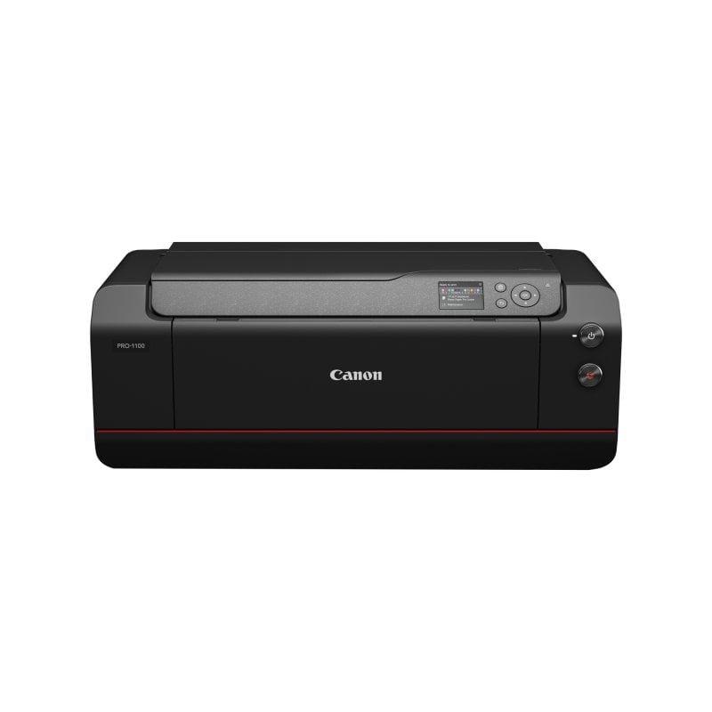 Canon Imprimante jet d'encre Wi-Fi Canon imagePROGRAF PRO-1100, impression sans marge A2, 12 cartouches