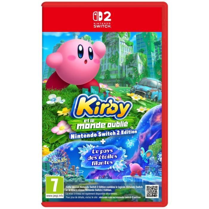 Kirby et le Monde Oublie Le Pays des Etoiles Filantes - Nintendo Switch 2 • Jeu Nintendo Switch 2