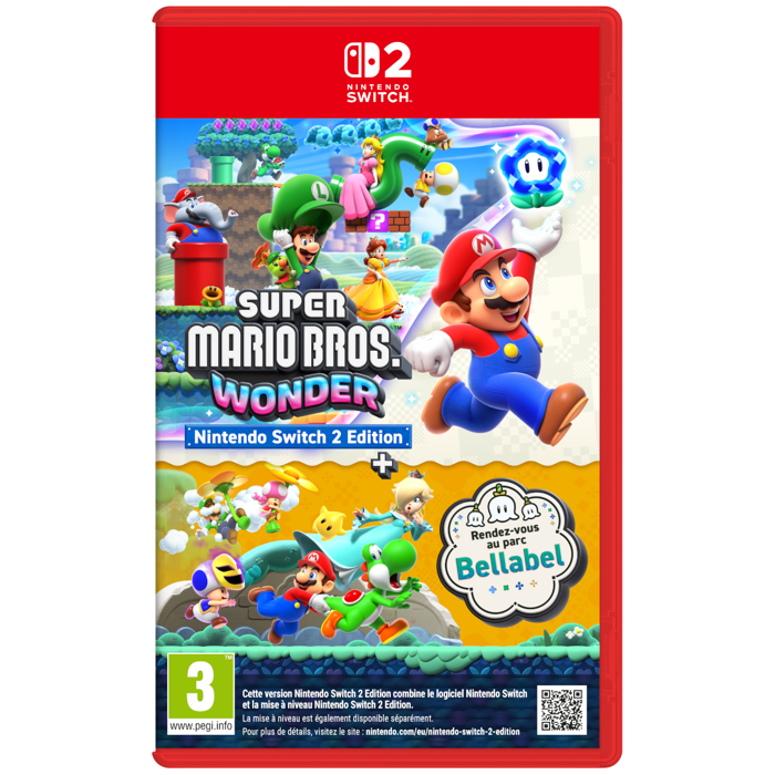 Super Mario Bros. Wonder Rendez-vous au parc Bellabel - Nintendo Switch 2 • Jeu Nintendo Switch 2