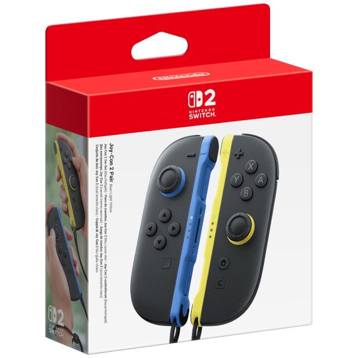 Paire de manette Nintendo Joy-Con 2 Blue et Yellow Clair pour Nintendo Switch 2