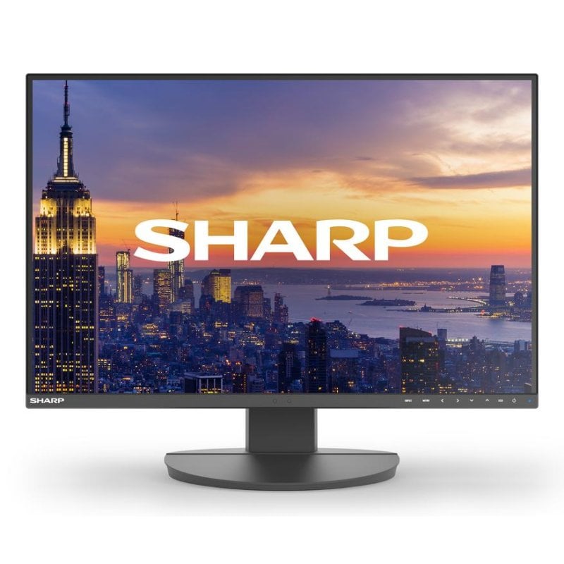Sharp Écran PC Sharp MultiSync EA242W 24 Full HD IPS Réglable en Hauteur 5 ms