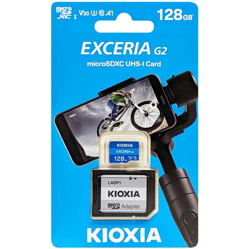 kioxia Kioxia EXCERIA G2 128 Go MicroSDHC UHS-III Classe 10