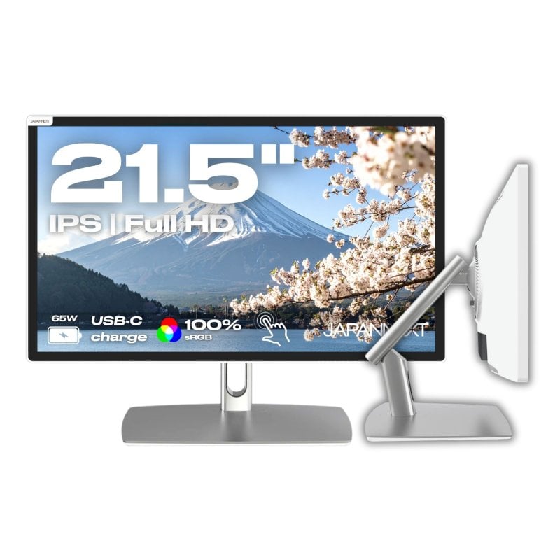 japannext Moniteur JAPANNEXT 21,5 IPS Full HD Tactile USB-C 65W HDR Articulé