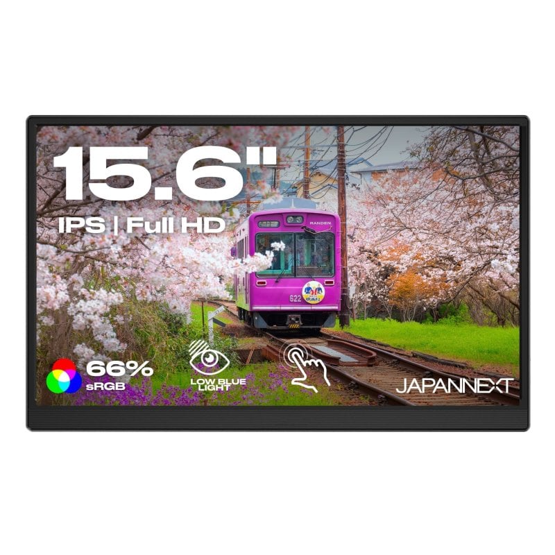 japannext Écran PC JAPANNEXT JN-MD-I156F-T-LE 15,6 Full HD 60Hz IPS Tactile USB-C HDMI