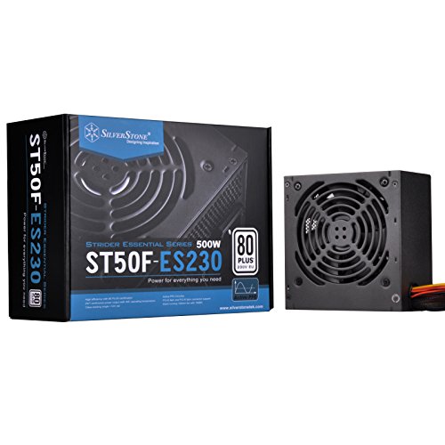 Silverstone Silverstone ST50F-ES230 unité d'alimentation d'énergie 500 W 24-pin ATX Aluminium