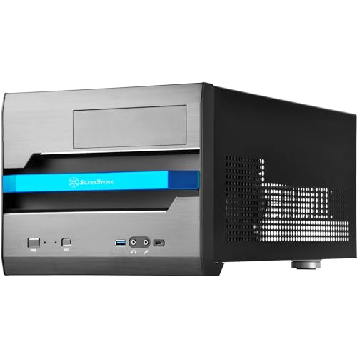 SilverStone SST-SG12B - Sugo Boîtier PC cube Micro ATX, noir
