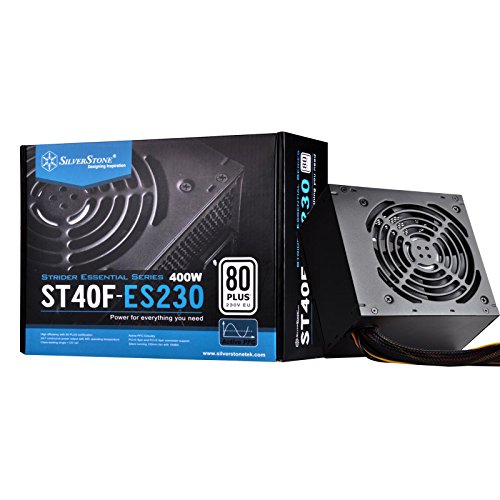 Silverstone ST40F-ES230 unité d'alimentation d'énergie 400 W 20-pin ATX ATX Black