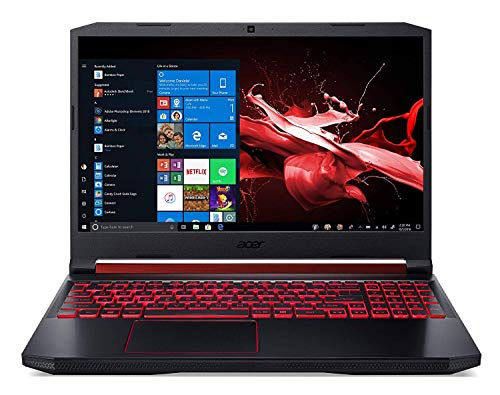Acer Nitro 5 AN515-54-75T7 Ordinateur portable gaming 15.6 FHD (Core i7, 16 Go de RAM, 1024 Go SSD, NVIDIA GeForce GTX 1660Ti, Windows 10), Ancien Modèle