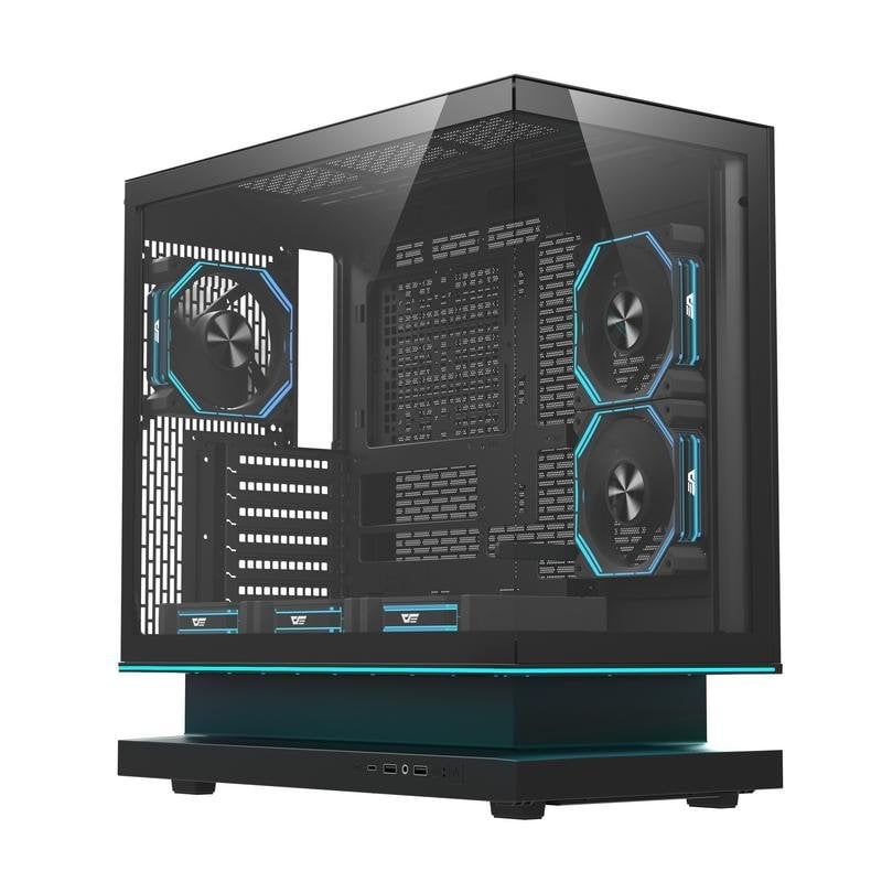 darkflash Boitier PC darkFlash FLOATRON F1 ATX Full Tower 6 ARGB