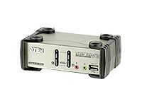 Aten CS1732B - commutateur ecran-clavier-souris audio USB - 2 ports