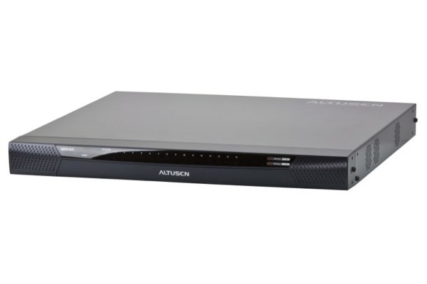 Aten KVM over IP KN2116V - commutateur ecran-clavier-souris audio - 16 ports - Gere - Montable sur rack