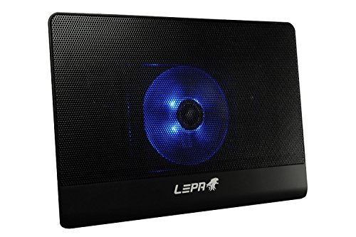 LEPA LPCP001 Lepad V17 Support ventilé pour Ordinateur portable jusqu'à 17 Noir