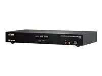 Aten CS1842 2-Port USB 3.0 4K HDMI Dual Display KVMP Switch - commutateur ecran-clavier-souris audio USB - 2 ports
