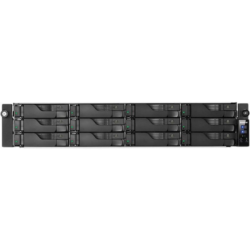 asustor Asustor AS7112RDX NAS Rack (2 U) Ethernet LAN Black E-2224