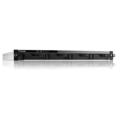 Asustor Lockerstor AS6504RD 4 Baies NAS Boîtier de Stockage réseau Quad Core 2,1 GHz CPU 8 Go RAM DDR4 avec Rail