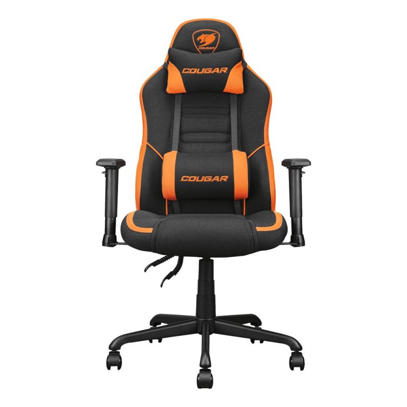Cougar Chaise Cougar Fusion S Gaming Support Lombaire 3D Ergonomique Black Orange