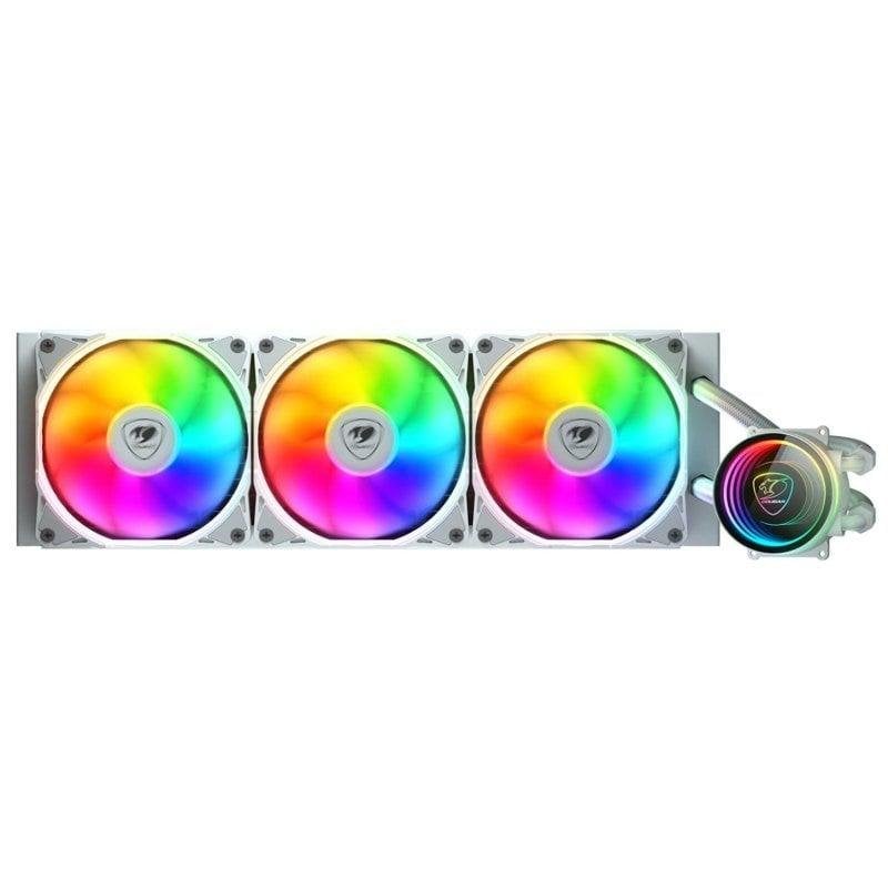Cougar Refrigeración Líquida Cougar CGR-PSDELRGB-W-360 360mm 3 Ventiladores RGB White
