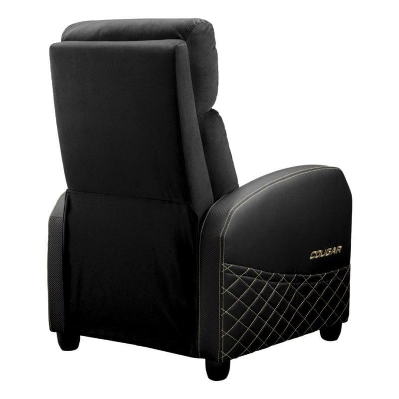 Cougar Fauteuil Gaming COUGAR Ranger Elite Gold Black, 135 kg, Accoudoirs rembourrés