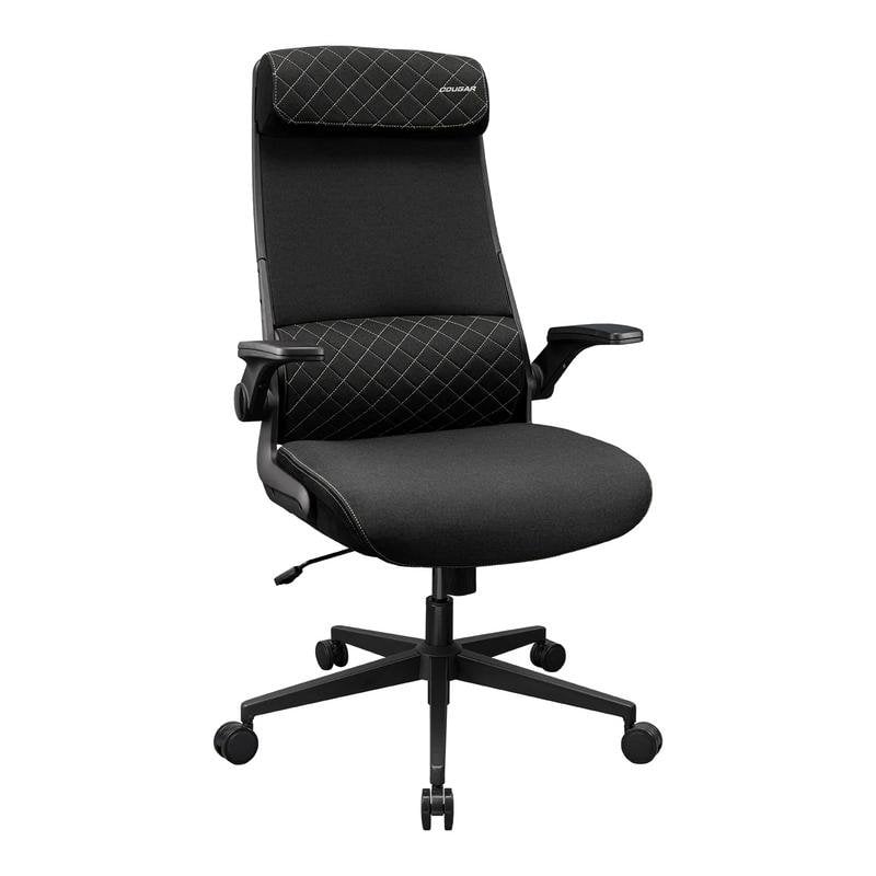 Cougar Chaise de bureau Cougar CGR-STD-BLB ergonomique tissu Black, accoudoirs réglables