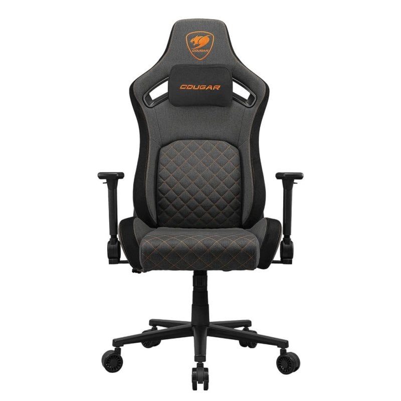 Cougar Silla para videojuegos Cougar CGR-DFF-GLB 120 kg Acolchada Negro Metal
