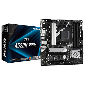 ASRock A520M Pro4