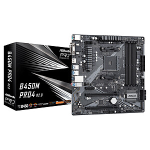 ASRock B450M Pro4 R2 0
