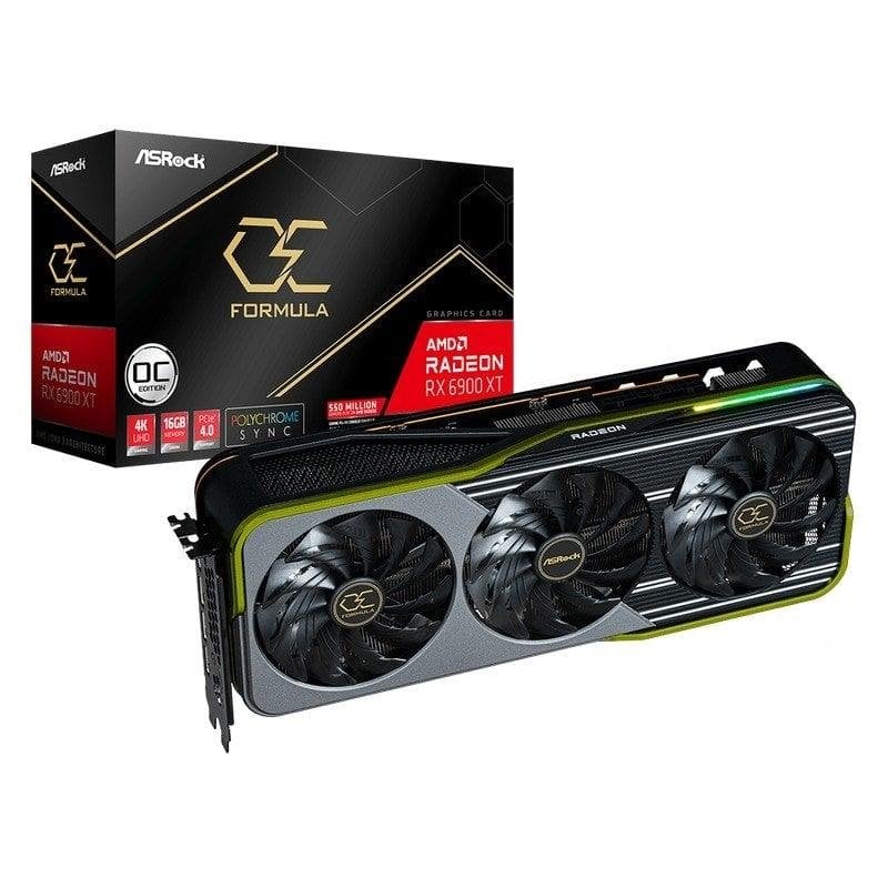 ASRock Carte Graphique AsRock AMD Radeon RX 6900 XT OC Formula 16GB GDDR6