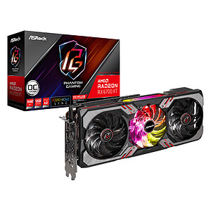 ASRock AMD Radeon RX 6700 XT Phantom Gaming D 12GB OC
