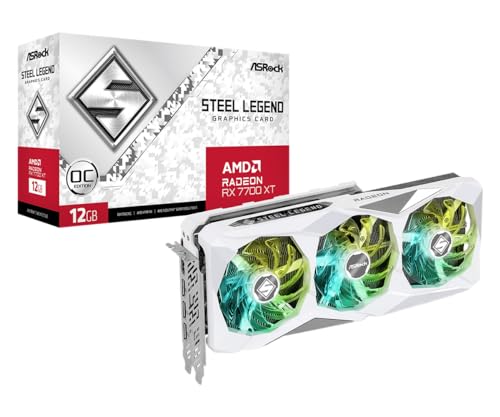 ASRock AMD Radeon RX 7700 XT Steel Legend 12GB OC
