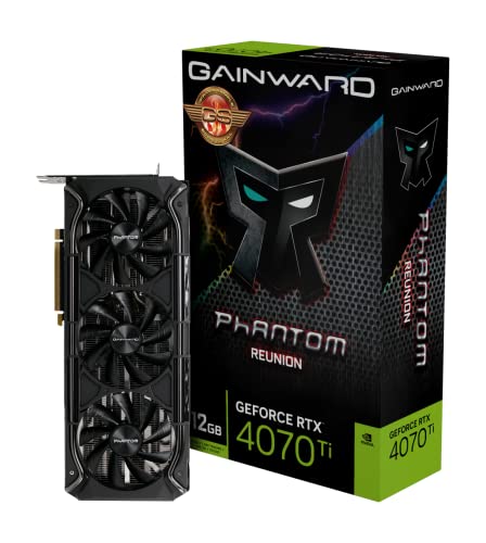 Gainward Europe Vaizdo plokštÄ GAINWARD RTX4070Ti Phantom Reunion GS 12GB GDDR6X 192b 3-DP HDMI