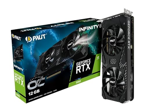Palit Carte Graphique GeForce RTX 3060 Infinity 2 OC 12 Go GDDR6 Gaming