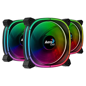 Aerocool Astro 12 Pro - 120 mm (Pack de 3) ( 5 de rA©duction avec le code promo VAULT )