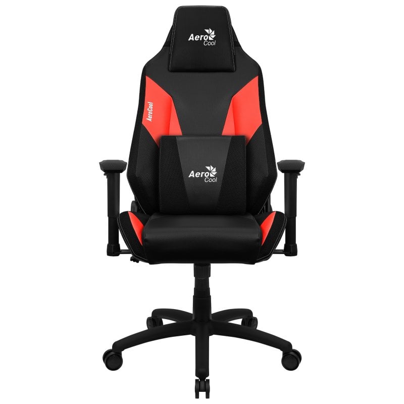 AeroCool Chaise de jeu Aerocool Admiral Black Red