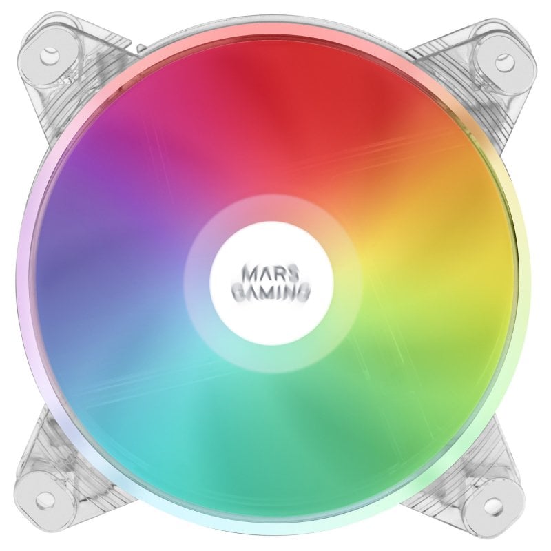mars-gaming Mars Gaming MFD RGB Ventilateur 120mm Transparent